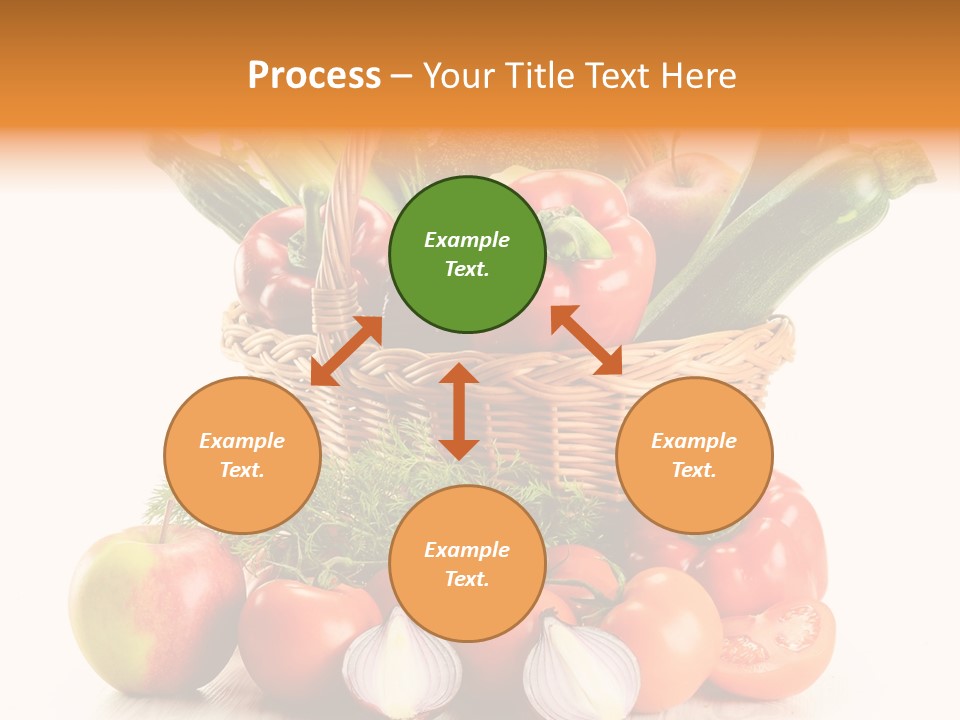 Cucumber Vitamin Cuisine PowerPoint Template