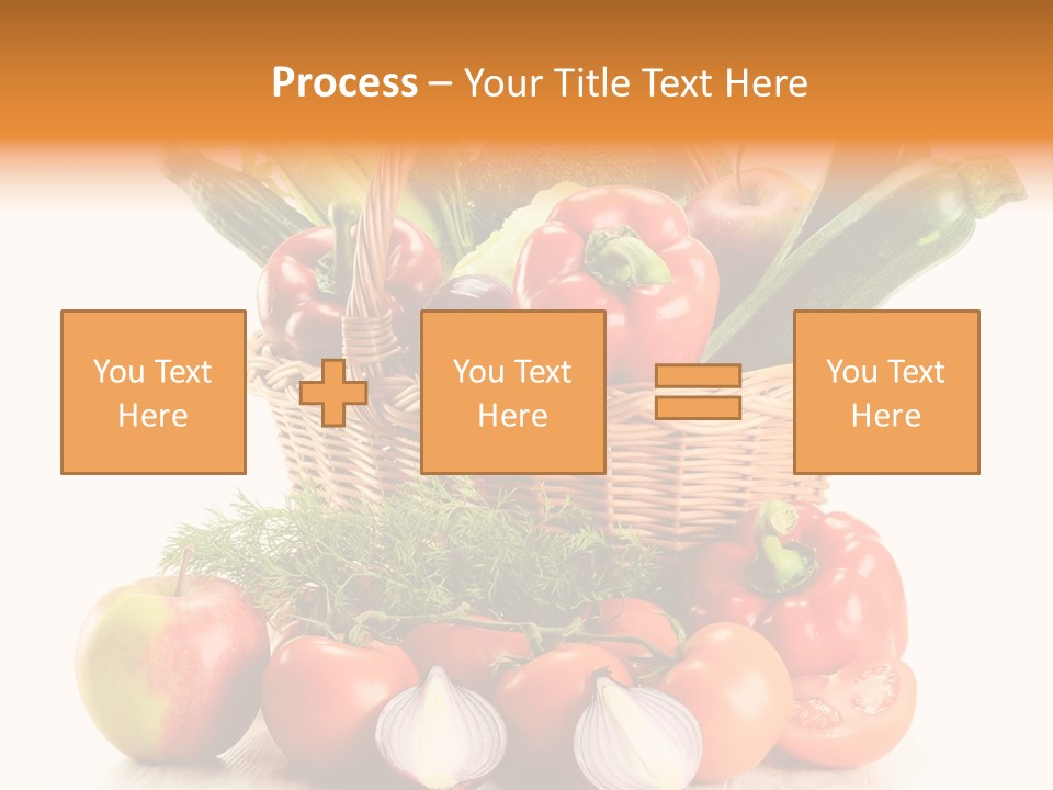 Cucumber Vitamin Cuisine PowerPoint Template