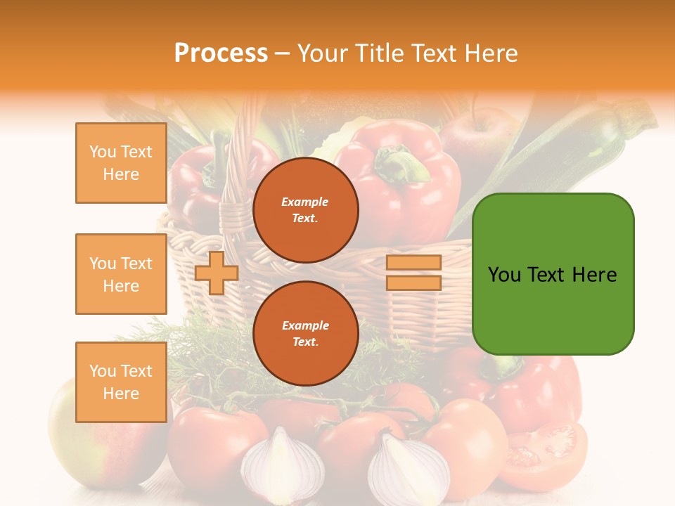 Cucumber Vitamin Cuisine PowerPoint Template