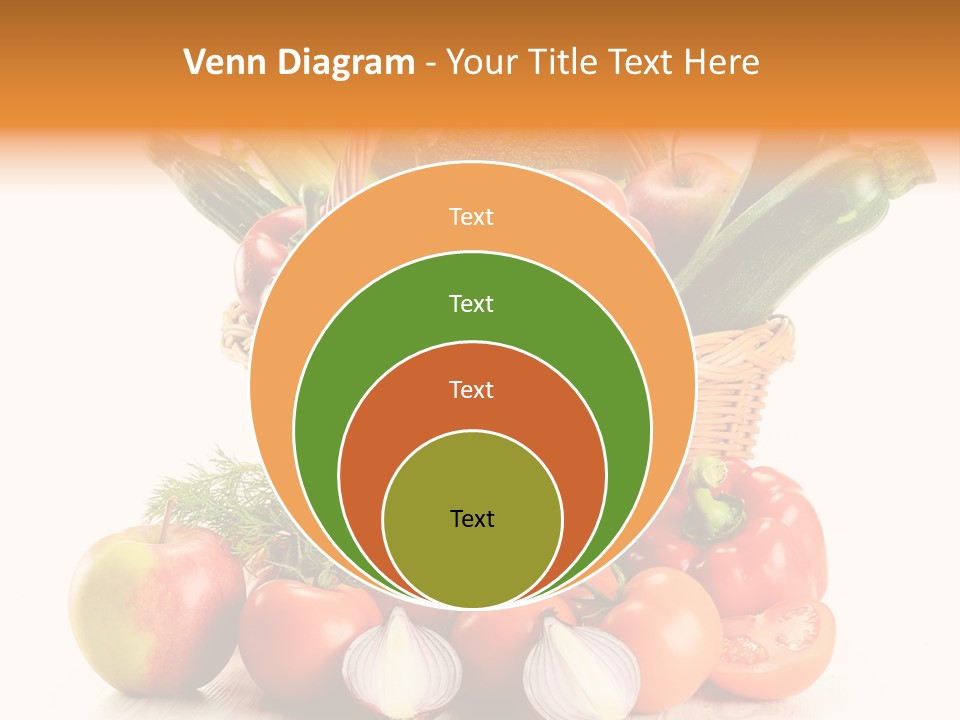 Cucumber Vitamin Cuisine PowerPoint Template