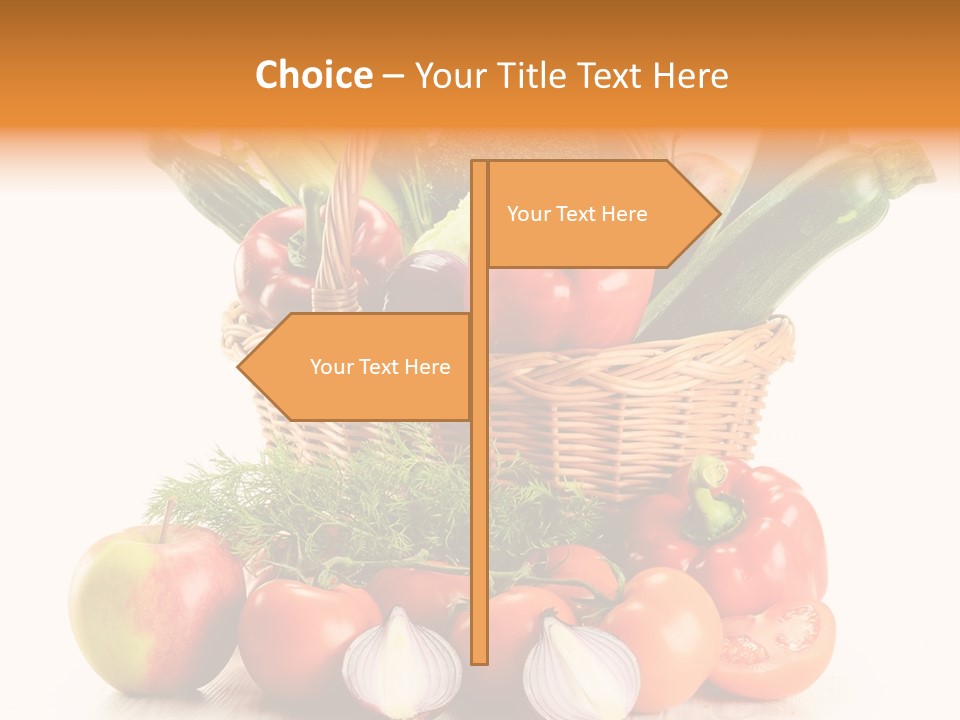 Cucumber Vitamin Cuisine PowerPoint Template