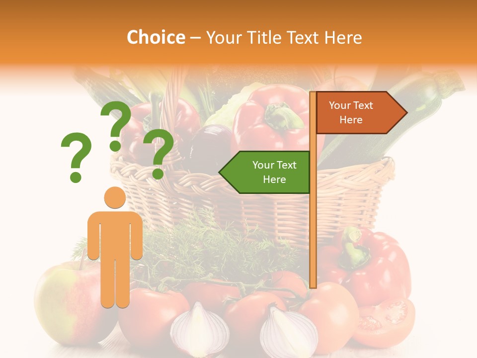 Cucumber Vitamin Cuisine PowerPoint Template