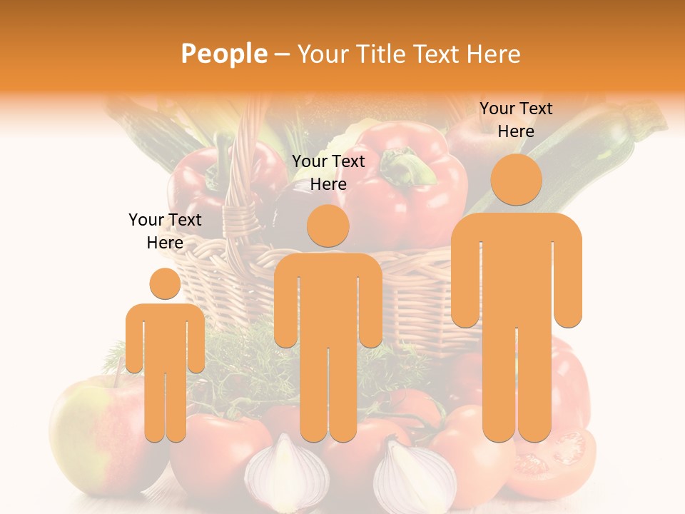 Cucumber Vitamin Cuisine PowerPoint Template