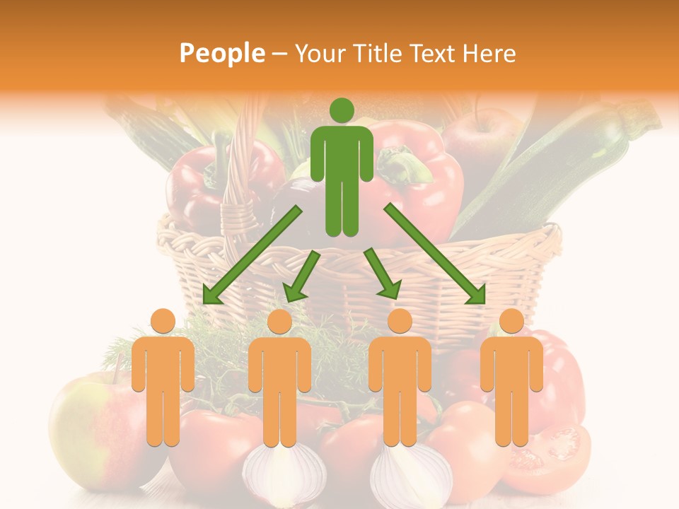 Cucumber Vitamin Cuisine PowerPoint Template