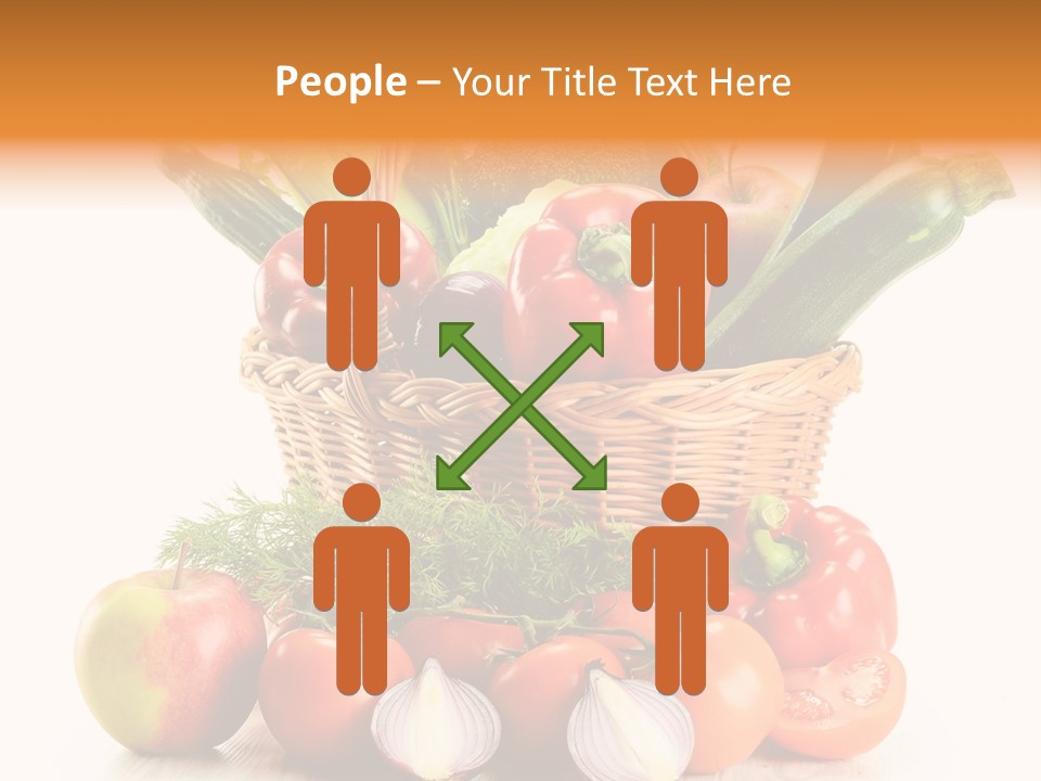 Cucumber Vitamin Cuisine PowerPoint Template