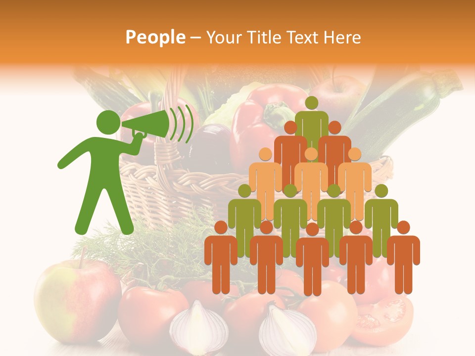 Cucumber Vitamin Cuisine PowerPoint Template