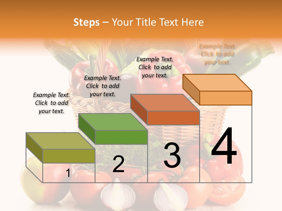 Cucumber Vitamin Cuisine PowerPoint Template