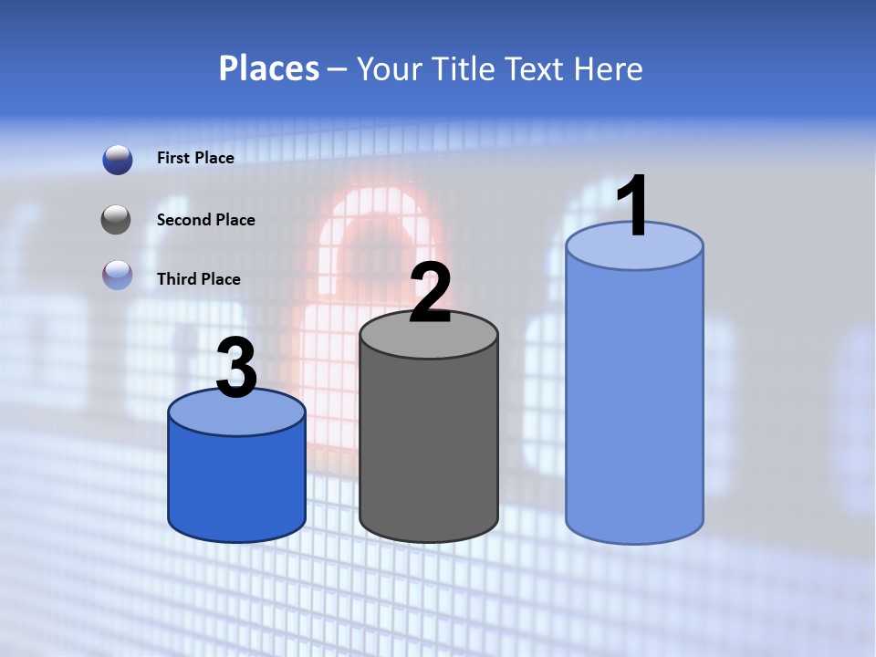 Open Phone Badge PowerPoint Template