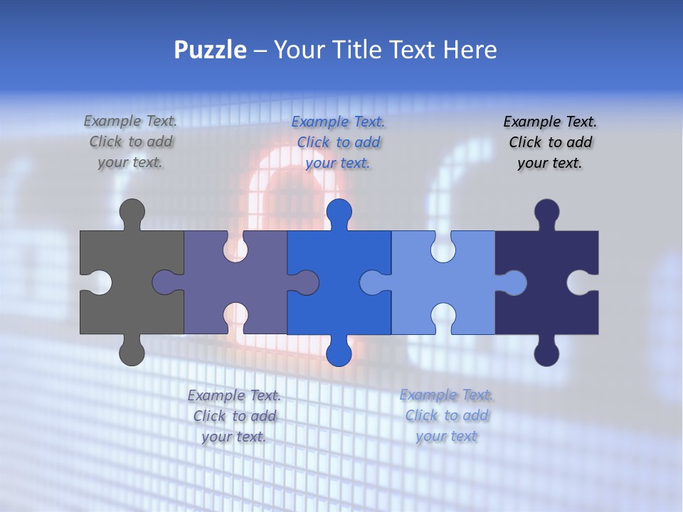 Open Phone Badge PowerPoint Template