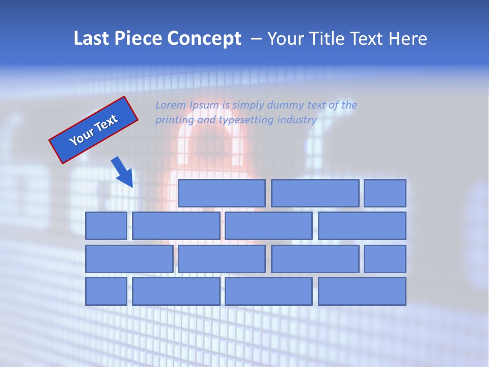 Open Phone Badge PowerPoint Template