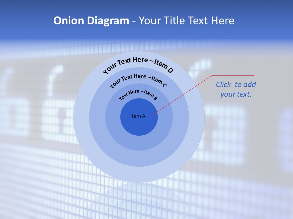 Open Phone Badge PowerPoint Template