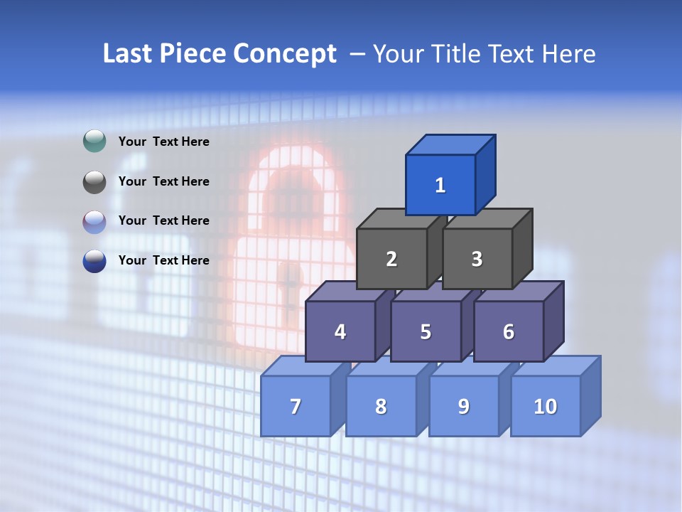 Open Phone Badge PowerPoint Template