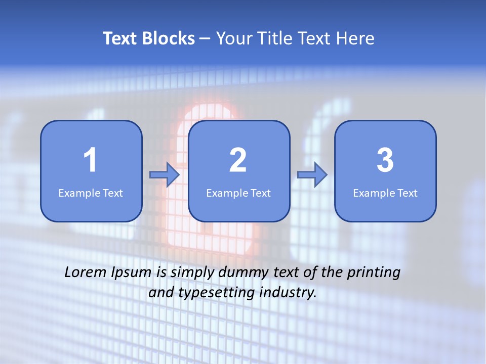 Open Phone Badge PowerPoint Template