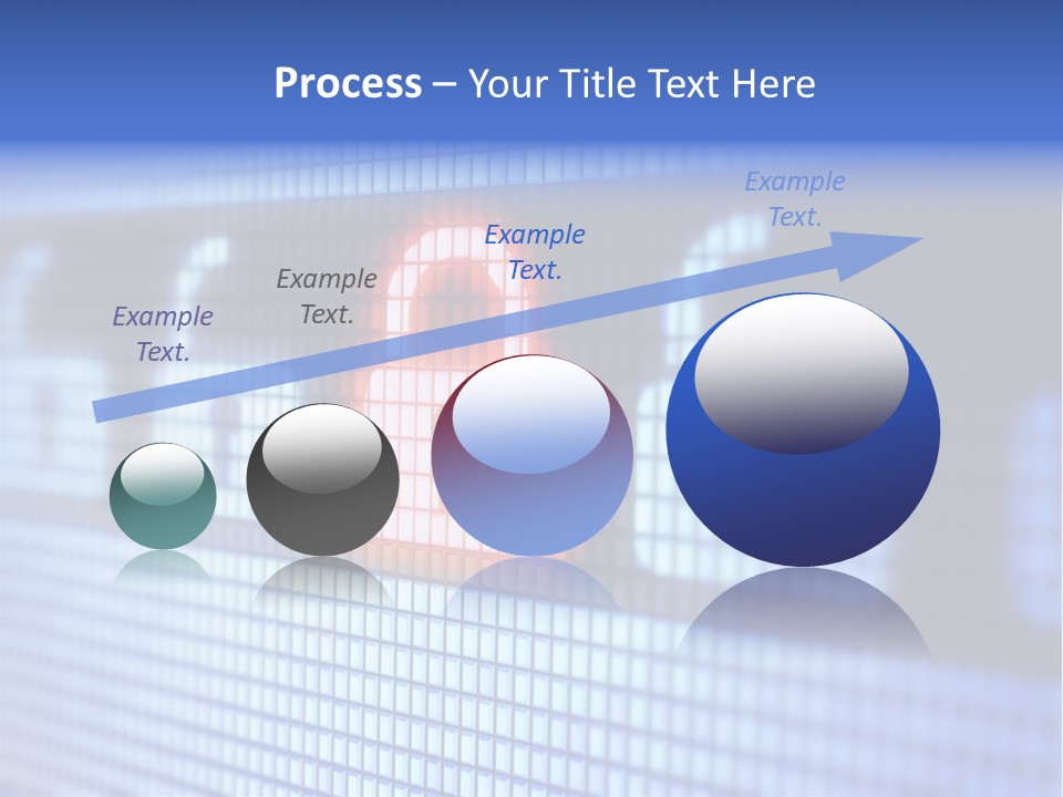 Open Phone Badge PowerPoint Template