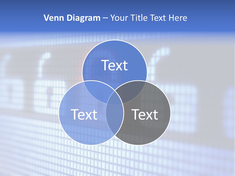 Open Phone Badge PowerPoint Template