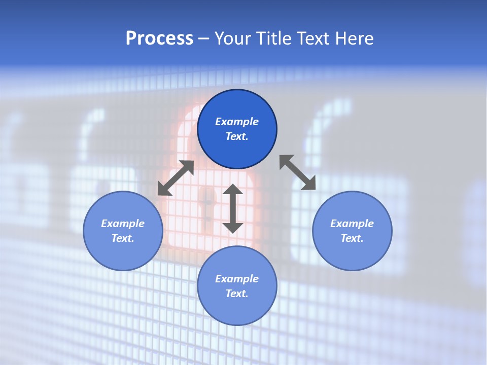 Open Phone Badge PowerPoint Template