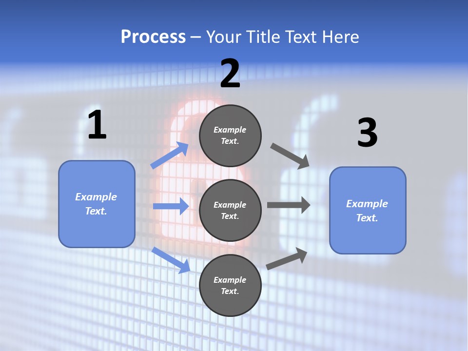 Open Phone Badge PowerPoint Template