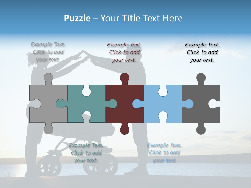 Leisure Male Happiness PowerPoint Template