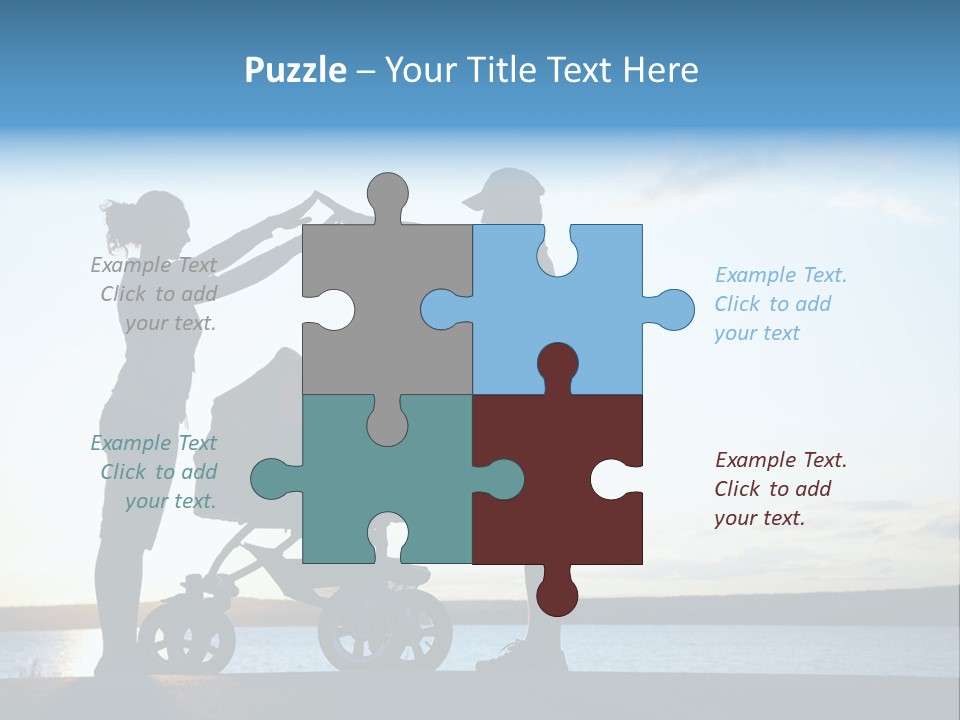 Leisure Male Happiness PowerPoint Template