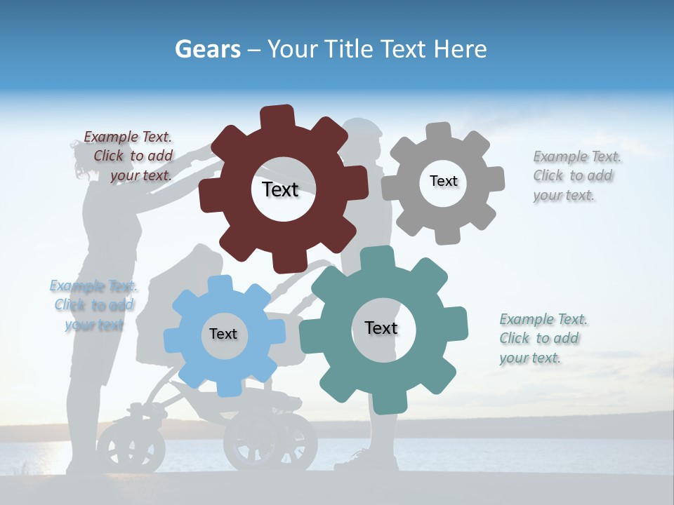 Leisure Male Happiness PowerPoint Template