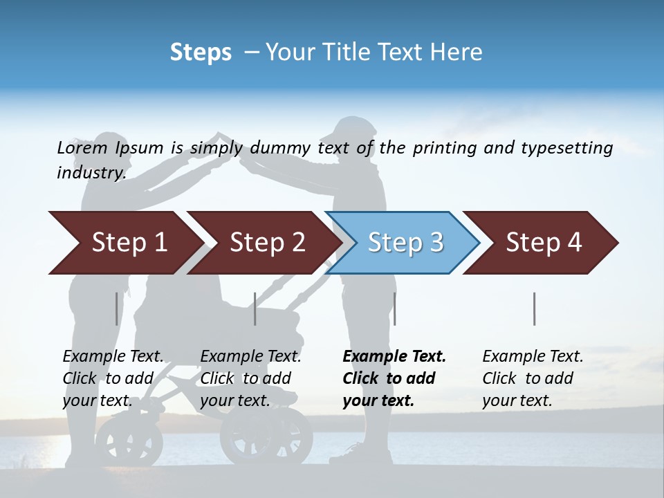 Leisure Male Happiness PowerPoint Template