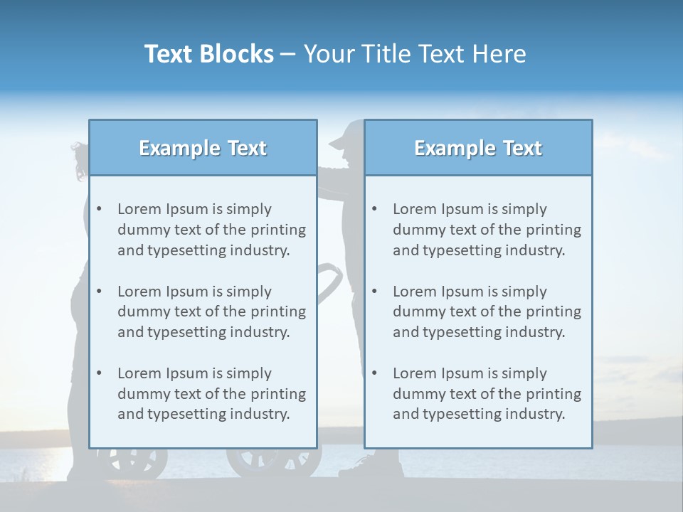 Leisure Male Happiness PowerPoint Template