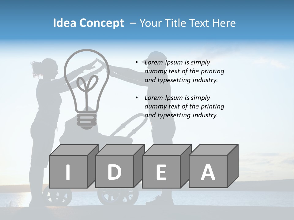 Leisure Male Happiness PowerPoint Template