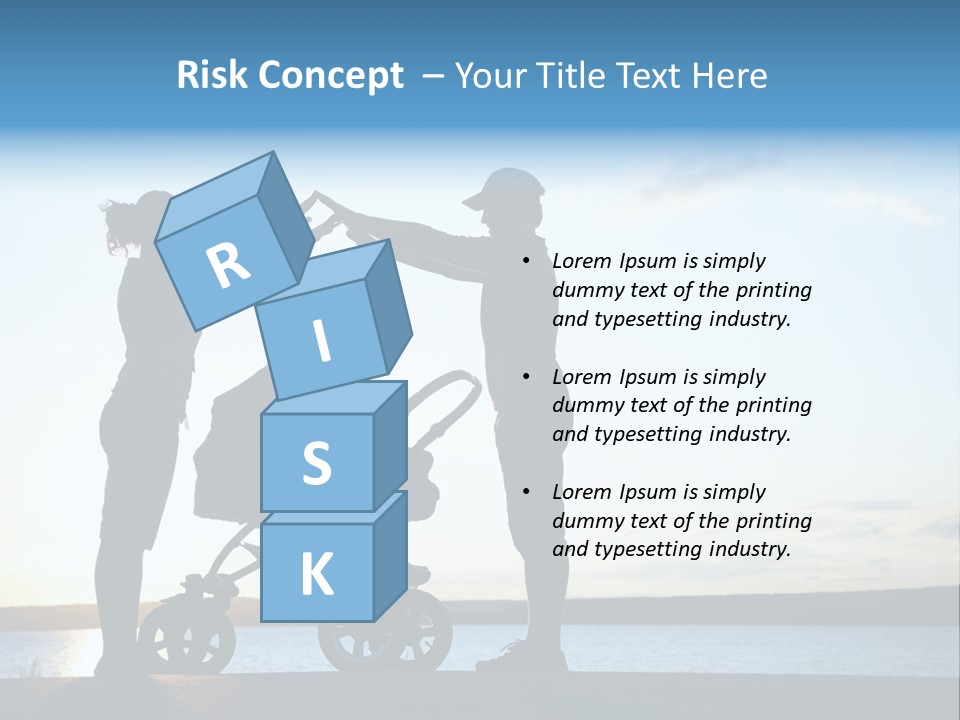 Leisure Male Happiness PowerPoint Template