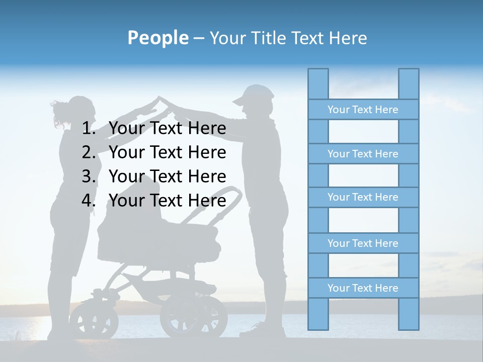 Leisure Male Happiness PowerPoint Template