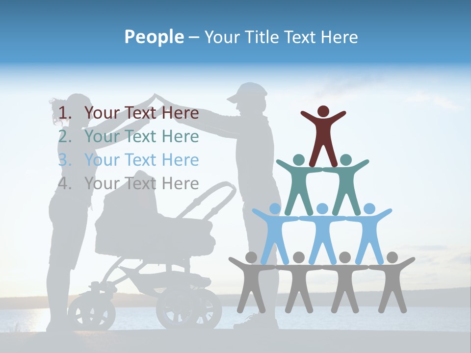 Leisure Male Happiness PowerPoint Template