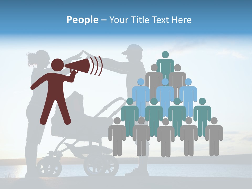 Leisure Male Happiness PowerPoint Template