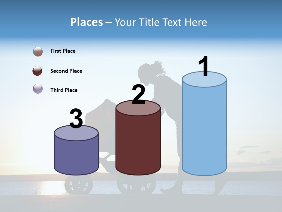 Beautiful Mother Young PowerPoint Template