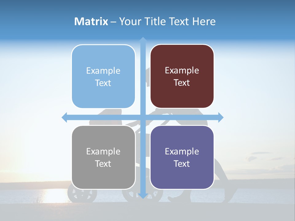 Beautiful Mother Young PowerPoint Template