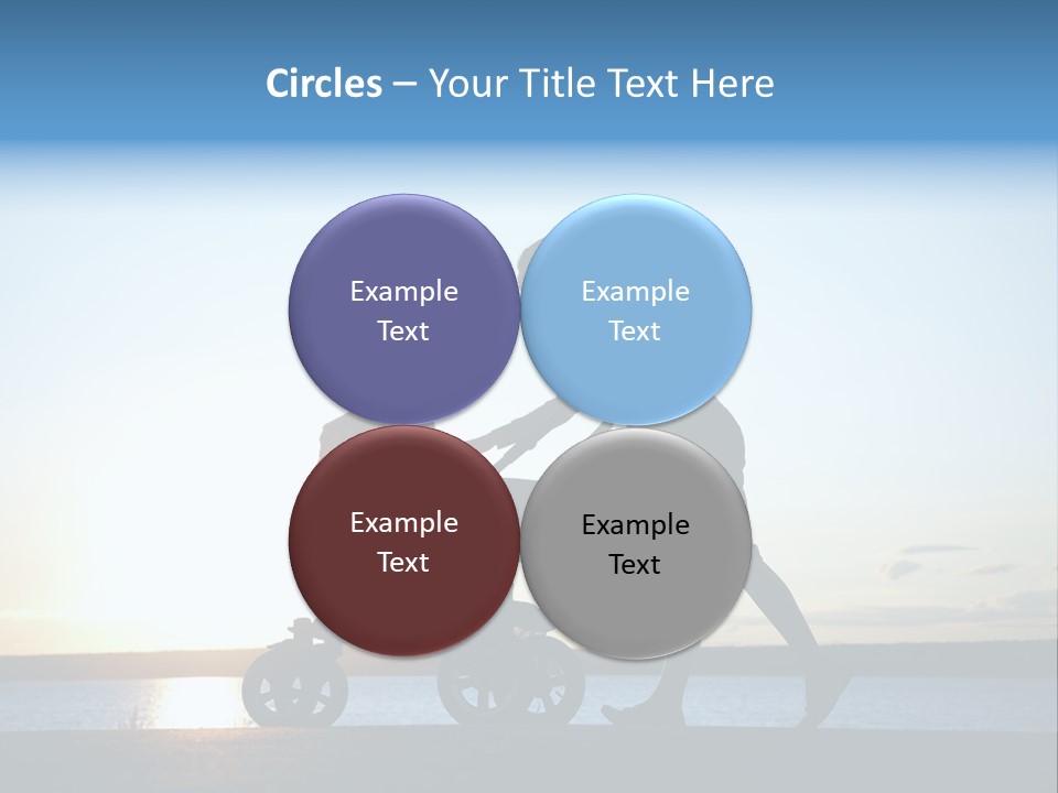 Beautiful Mother Young PowerPoint Template