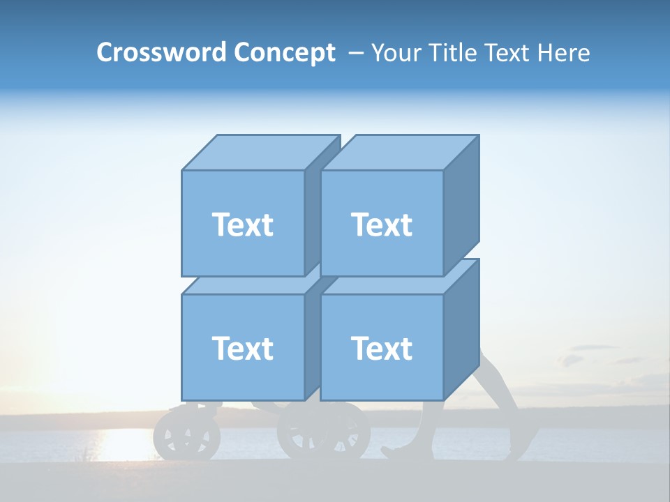 Beautiful Mother Young PowerPoint Template