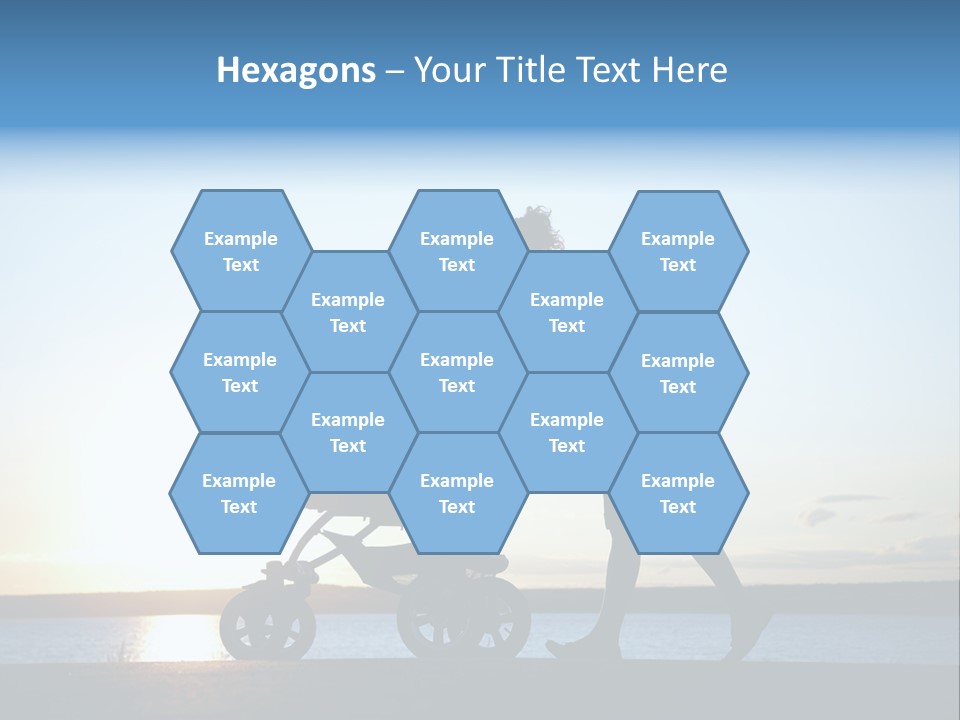 Beautiful Mother Young PowerPoint Template