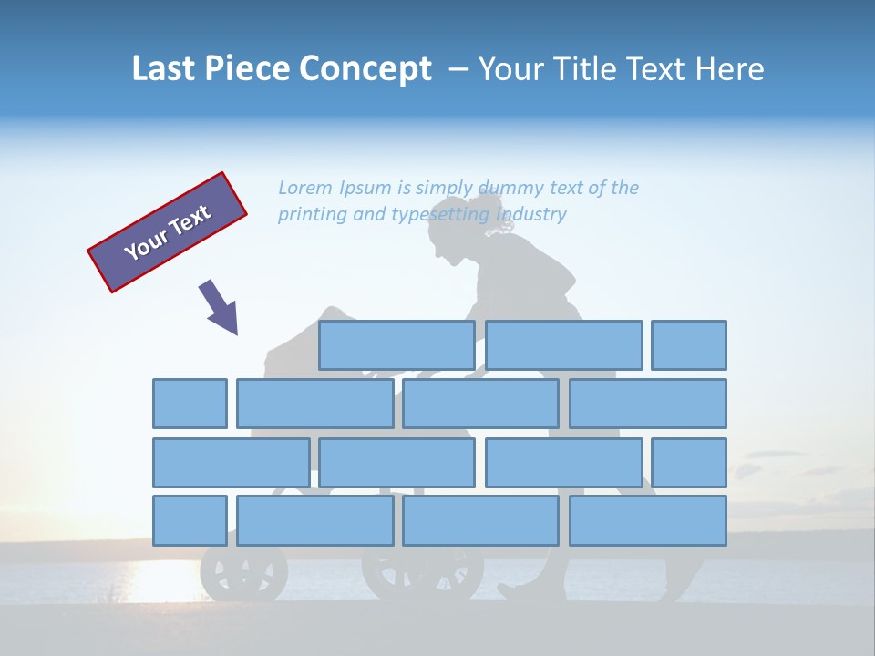 Beautiful Mother Young PowerPoint Template