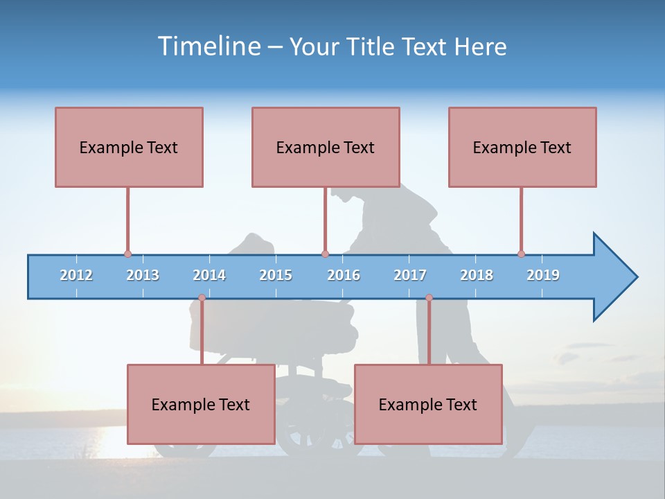 Beautiful Mother Young PowerPoint Template