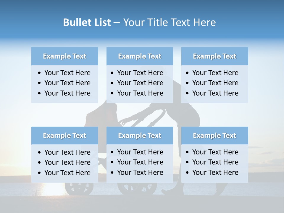 Beautiful Mother Young PowerPoint Template