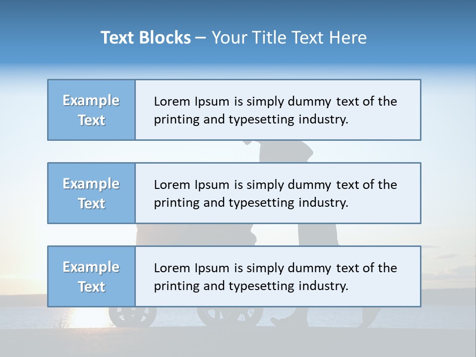Beautiful Mother Young PowerPoint Template