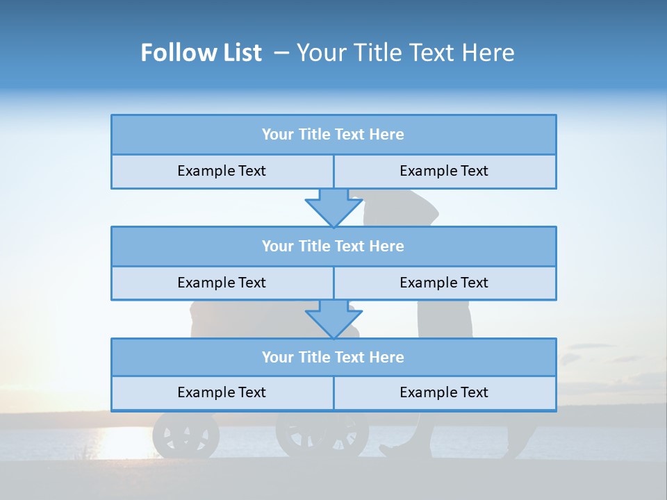 Beautiful Mother Young PowerPoint Template