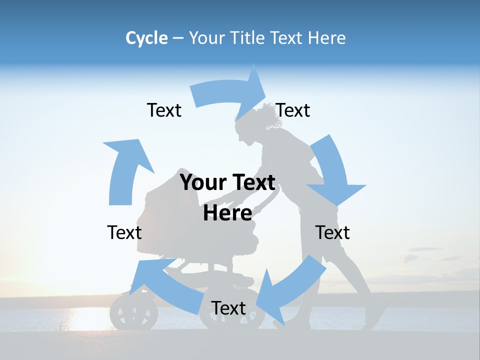 Beautiful Mother Young PowerPoint Template