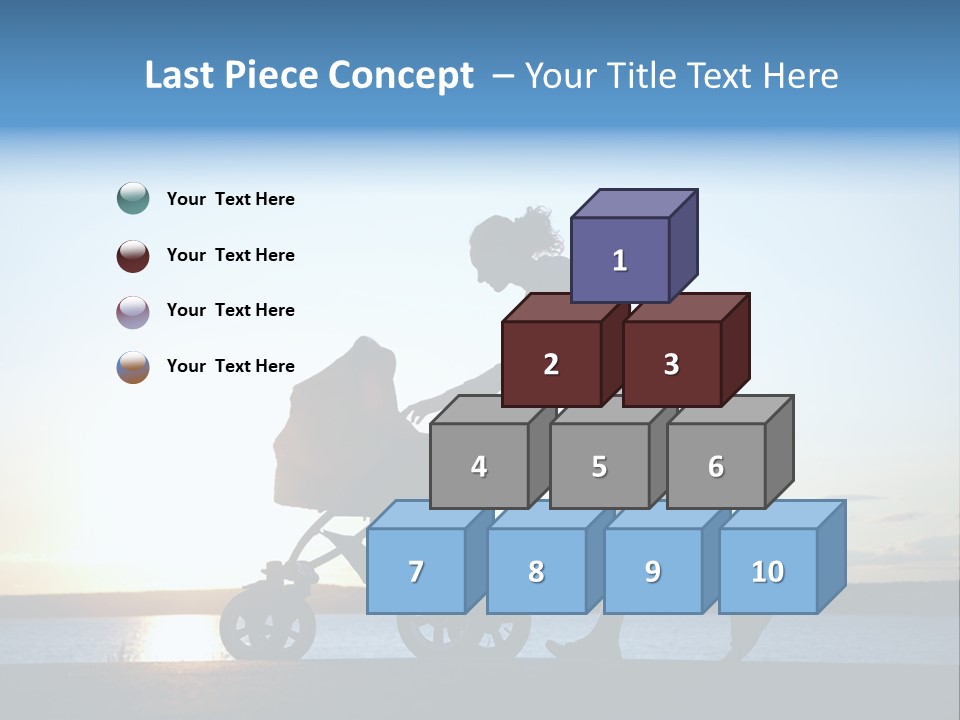 Beautiful Mother Young PowerPoint Template