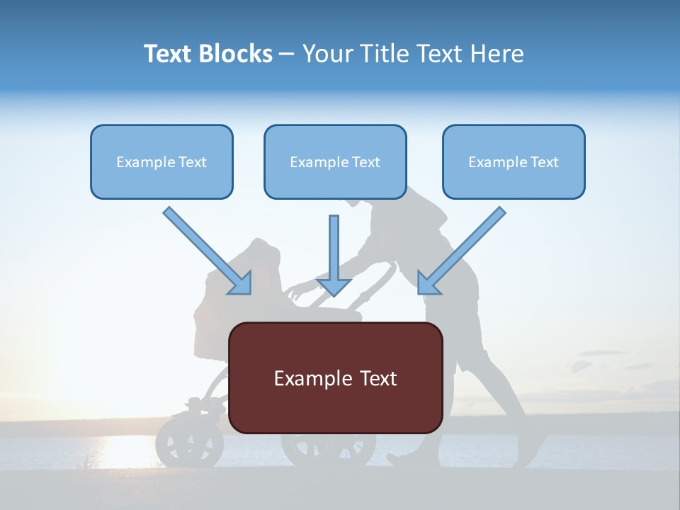 Beautiful Mother Young PowerPoint Template