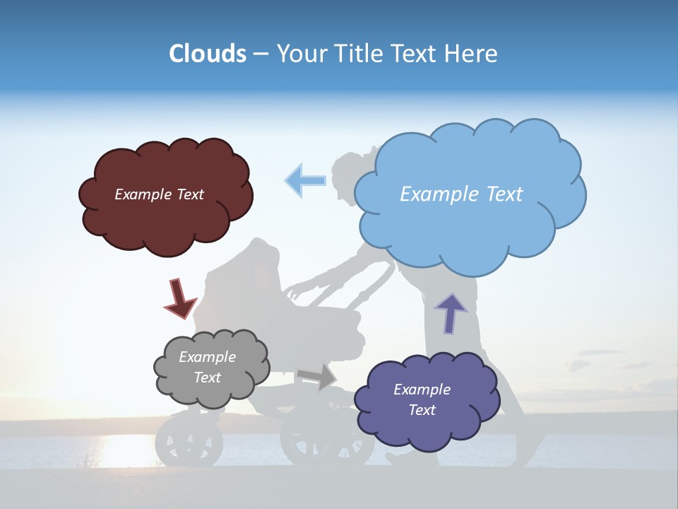 Beautiful Mother Young PowerPoint Template