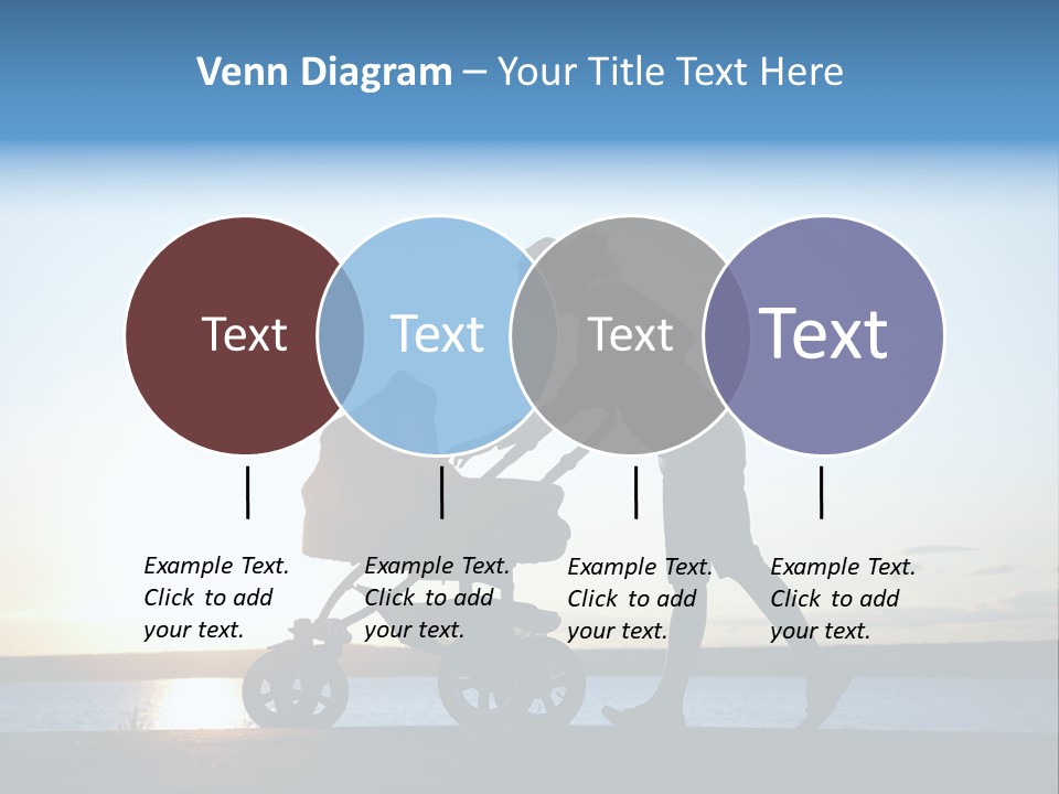 Beautiful Mother Young PowerPoint Template