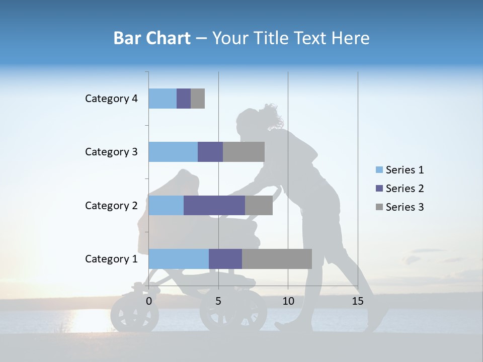 Beautiful Mother Young PowerPoint Template