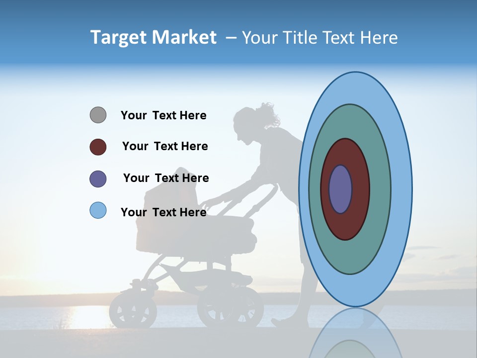 Beautiful Mother Young PowerPoint Template