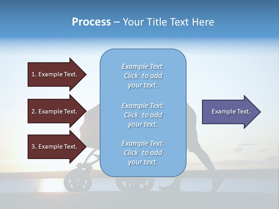Beautiful Mother Young PowerPoint Template