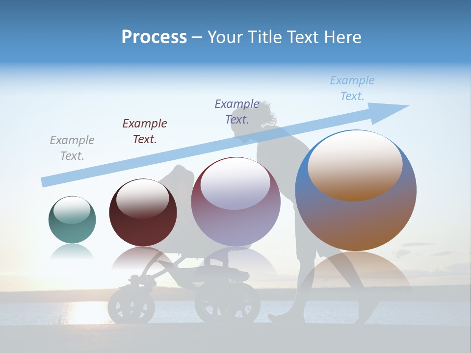 Beautiful Mother Young PowerPoint Template